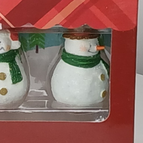 Set of 5 Hallmark Let It Snowmen Christmas Tree Mini Ornament Set - Picture 6 of 7